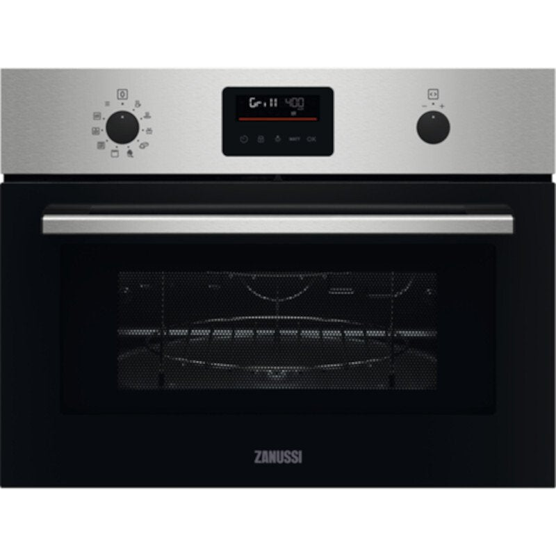 Zanussi ZVENW6X3 Built - In Microwave with Grill, Stainless Steel | Atlantic Electrics