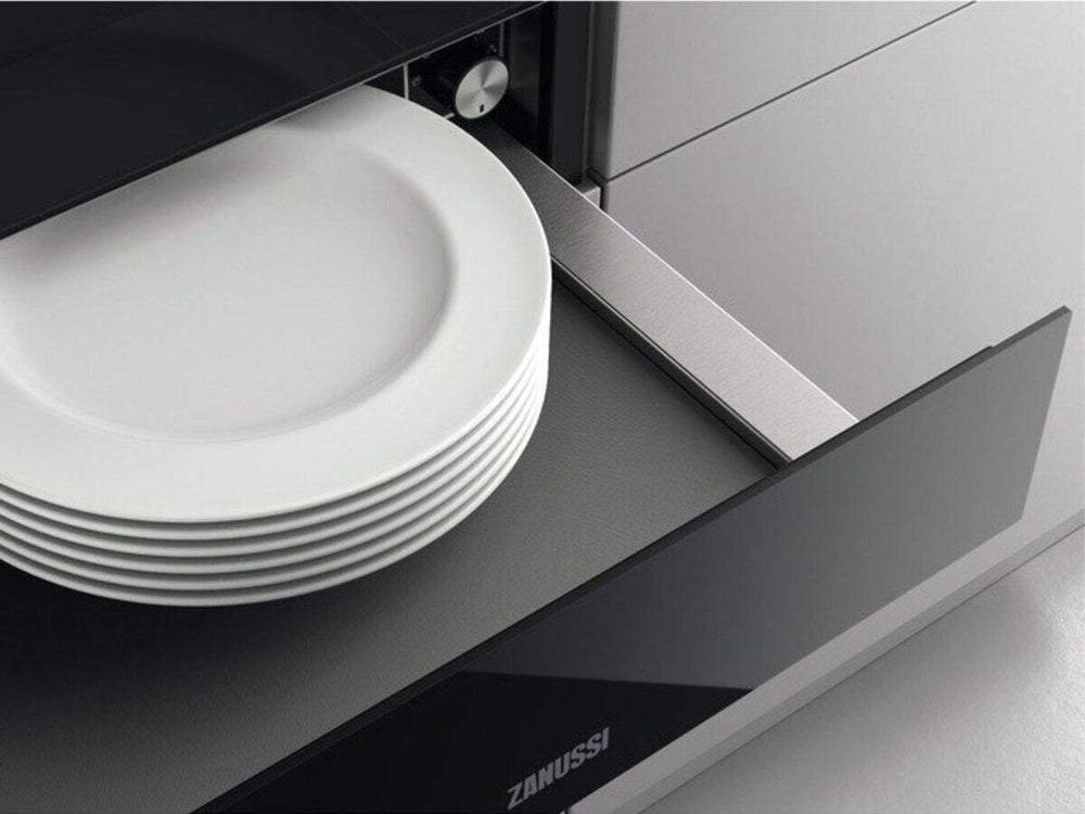 Zanussi ZWD141K Built In Warming Drawer - Black | Atlantic Electrics - 42724301766879 