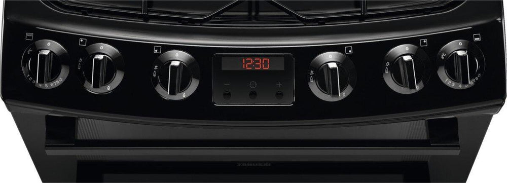 Zanussi ZCG63260BE 83L Gas Slot In Cooker,Black,A Rated - 41333092352223 