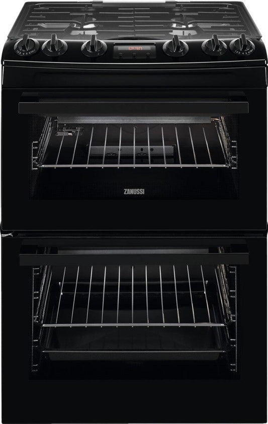 Zanussi ZCG63260BE 83L Gas Slot In Cooker,Black,A Rated
