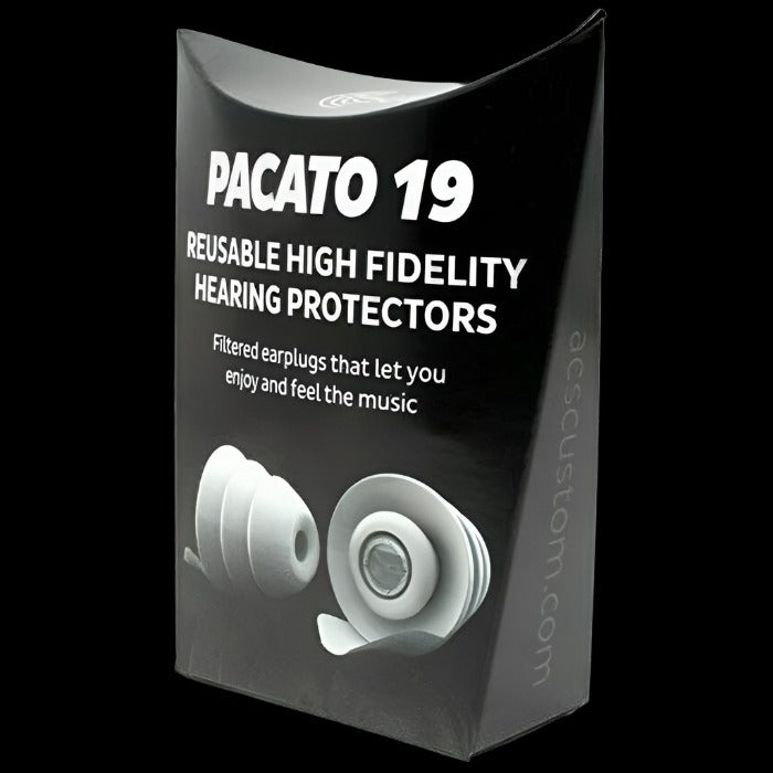 ACS PAC19 Pacato 19 Reusable High Fidelity Hearing Protector EarPlugs - Atlantic Electrics - 39795245252831 