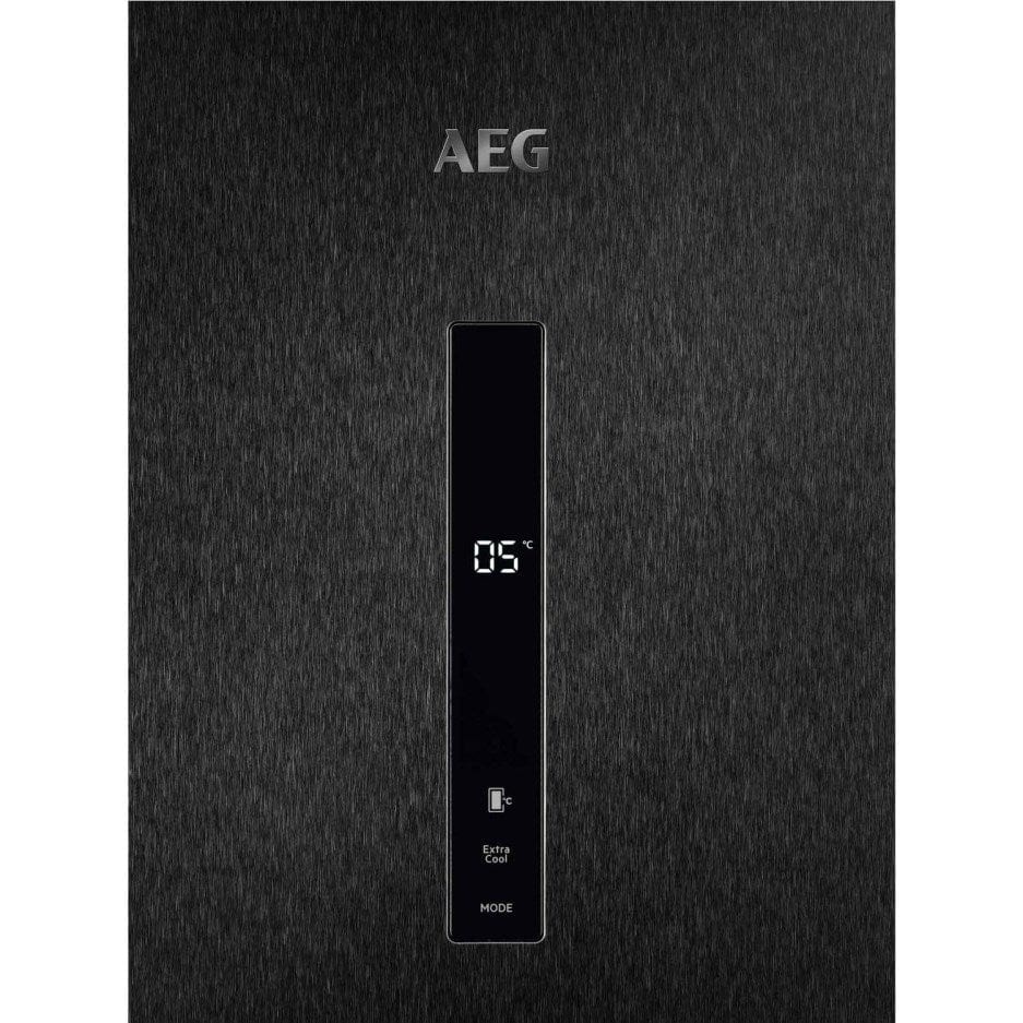 AEG RKB738E5MB 60cm Tall Fridge Black Stainless Steel | Atlantic Electrics