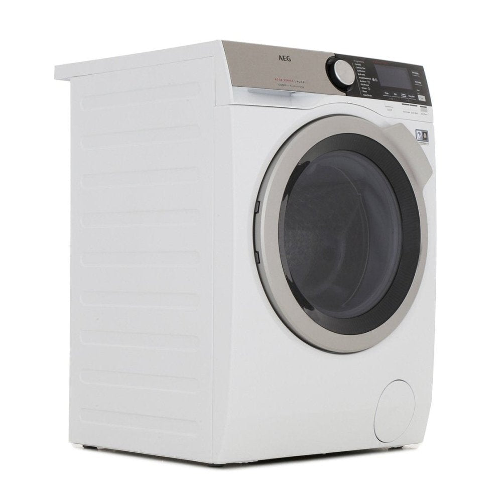 AEG 8000 L8WEC166R Freestanding Washer Dryer, 10kg-6kg Load, 1600rpm Spin, White - Atlantic Electrics - 39477716189407 