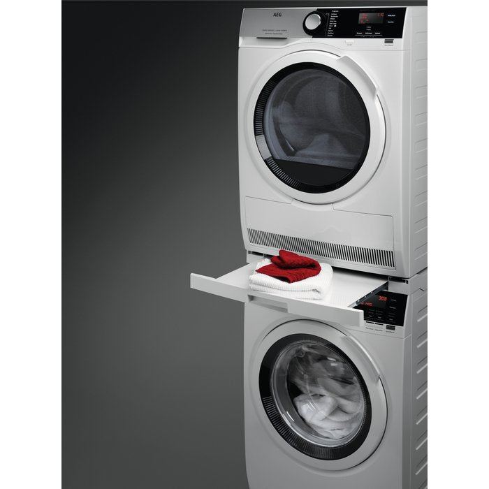 AEG A1WYHSK1 Stacking Kit with pull out Shelf - White - Atlantic Electrics