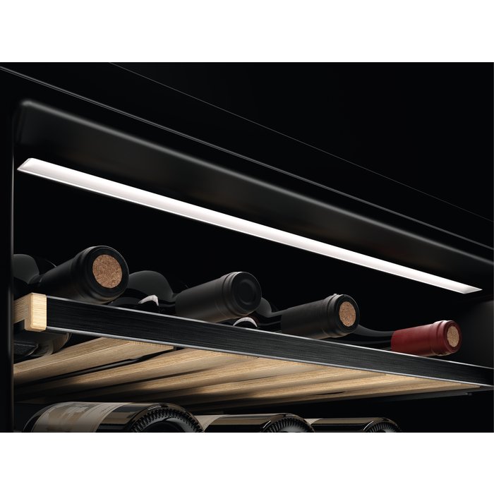 AEG AWUD040B8B Integrated Under Counter Wine Cooler 81.8 CM - Black | Atlantic Electrics