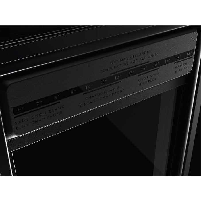 AEG AWUS018B7B Integrated Under Counter Wine Cooler 81.8 CM - Black | Atlantic Electrics - 41048146804959 