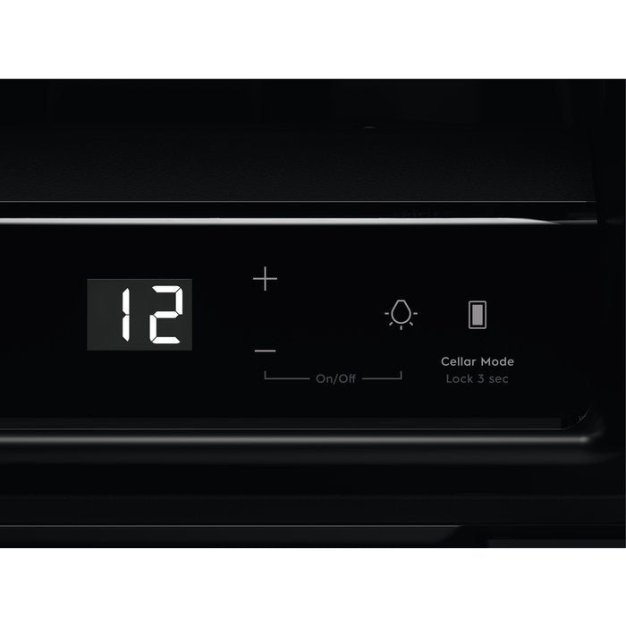 AEG AWUS018B7B Integrated Under Counter Wine Cooler 81.8 CM - Black | Atlantic Electrics - 41048146837727 