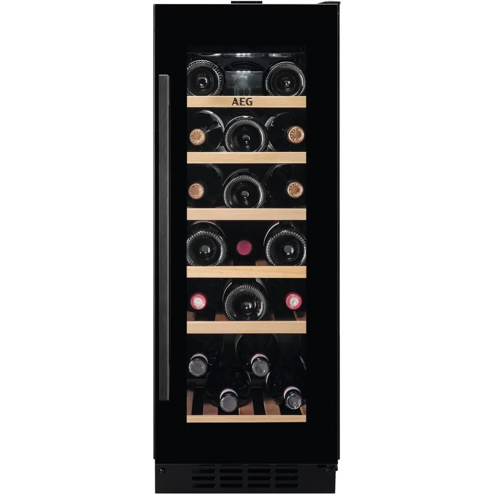 AEG AWUS020B5B Built In Wine Cooler - Black | Atlantic Electrics - 40157483598047 