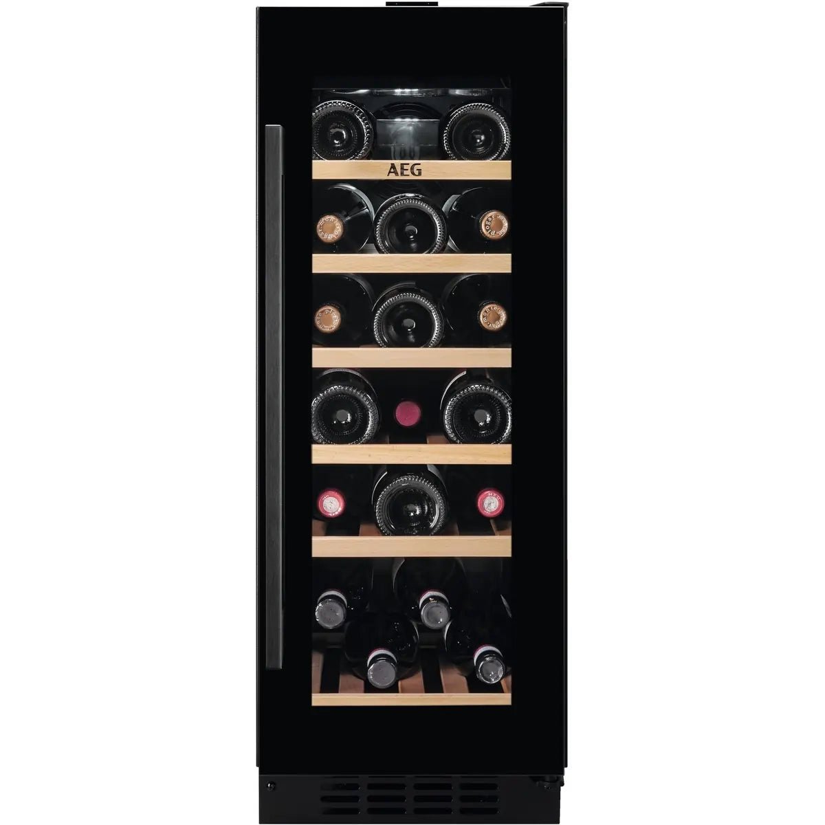 AEG AWUS020B5B Built In Wine Cooler - Black | Atlantic Electrics