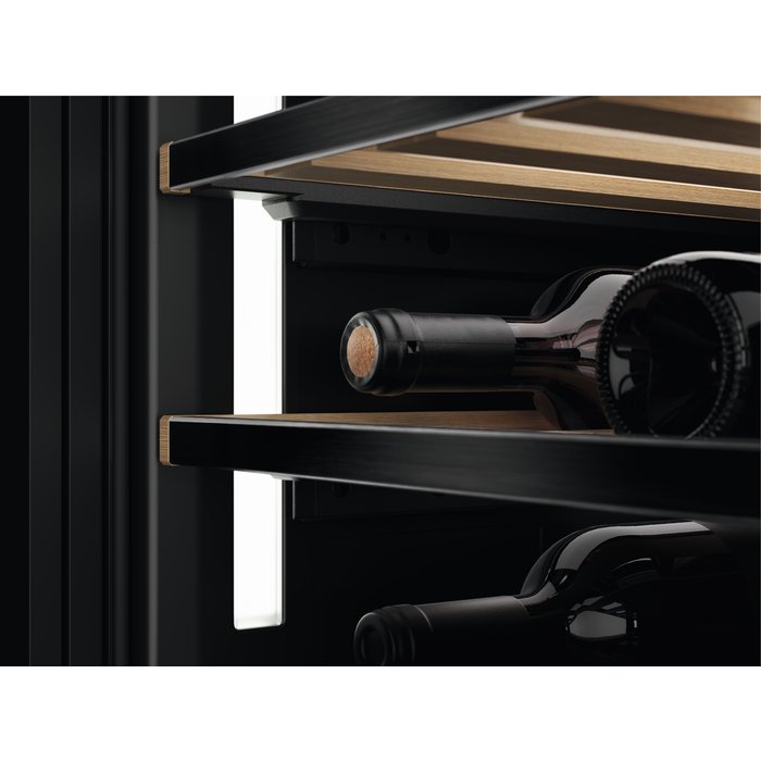 AEG AWUS040B8B Integrated Under Counter Wine Cooler 81.8 CM - Black | Atlantic Electrics - 41048147460319 