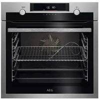 Thumbnail AEG BCE556060M 71L SteamBake Integrated Oven with Food Sensor Stainless Steel - 40157484024031