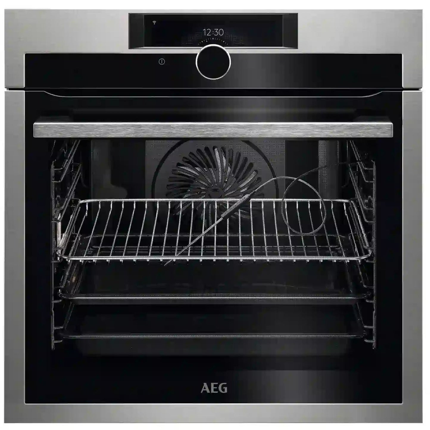 AEG BPE948730M 71L Assisted Cooking Integrated Oven Stainless Steel - Atlantic Electrics
