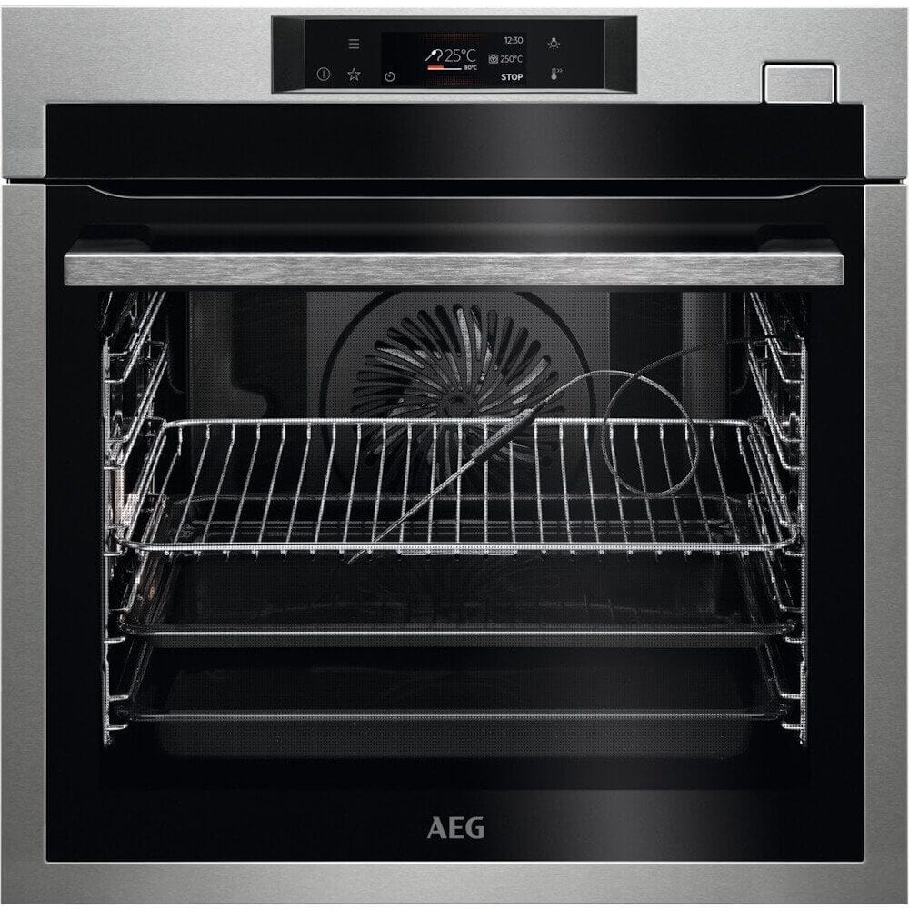 AEG BSE782380M 59.5cm Built In Electric Single Oven AntiFingerprint stainless steel | Atlantic Electrics