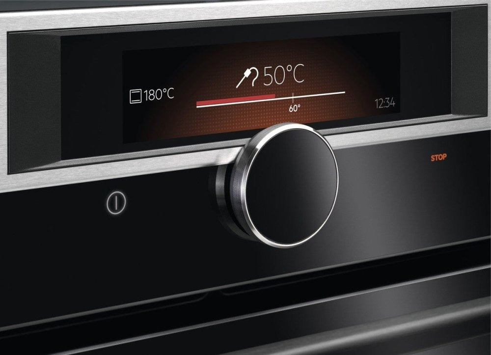 AEG BSE882320M 60Cm Built In Electric Multifunction Single Oven with Steam - Stainless Steel - Atlantic Electrics - 39477715828959 