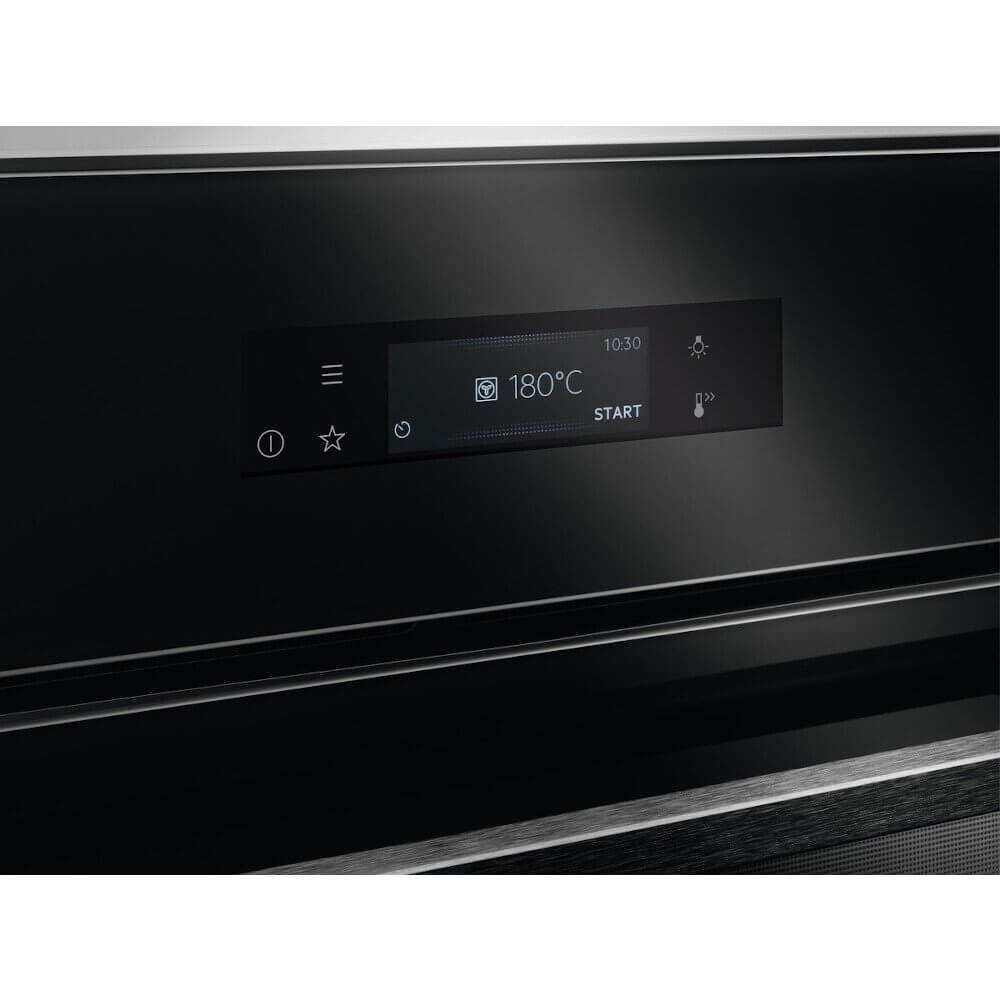 AEG BSK792380B 59.5cm Built In Electric Single Oven Black | Atlantic Electrics - 39477717991647 
