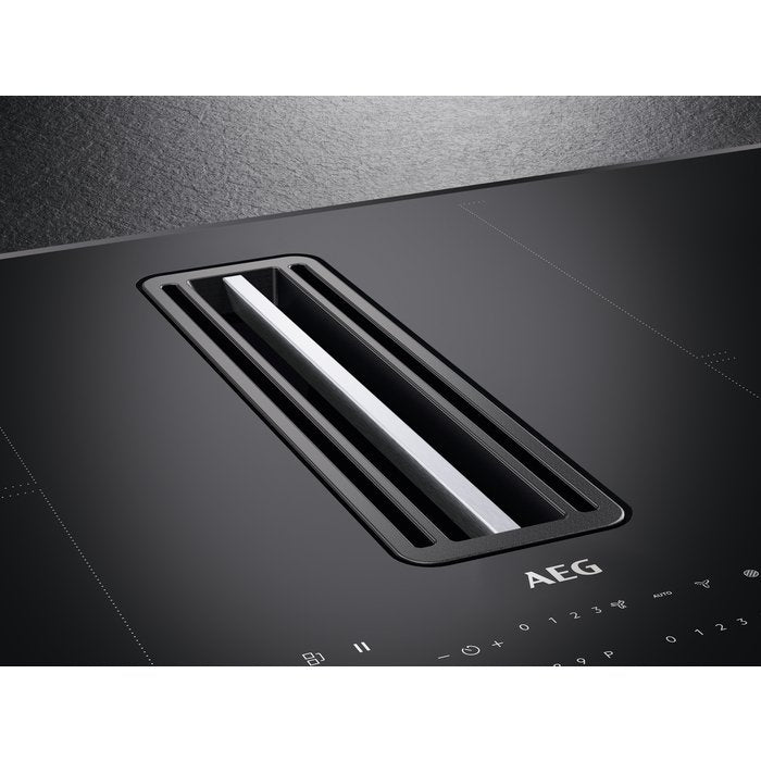 AEG CCE84779FB Induction Extractor Hob Recirculation - Black | Atlantic Electrics - 41048150245599 