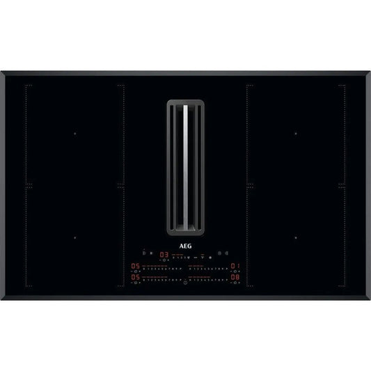 AEG CDE84751FB Venting Hob - Black | Atlantic Electrics