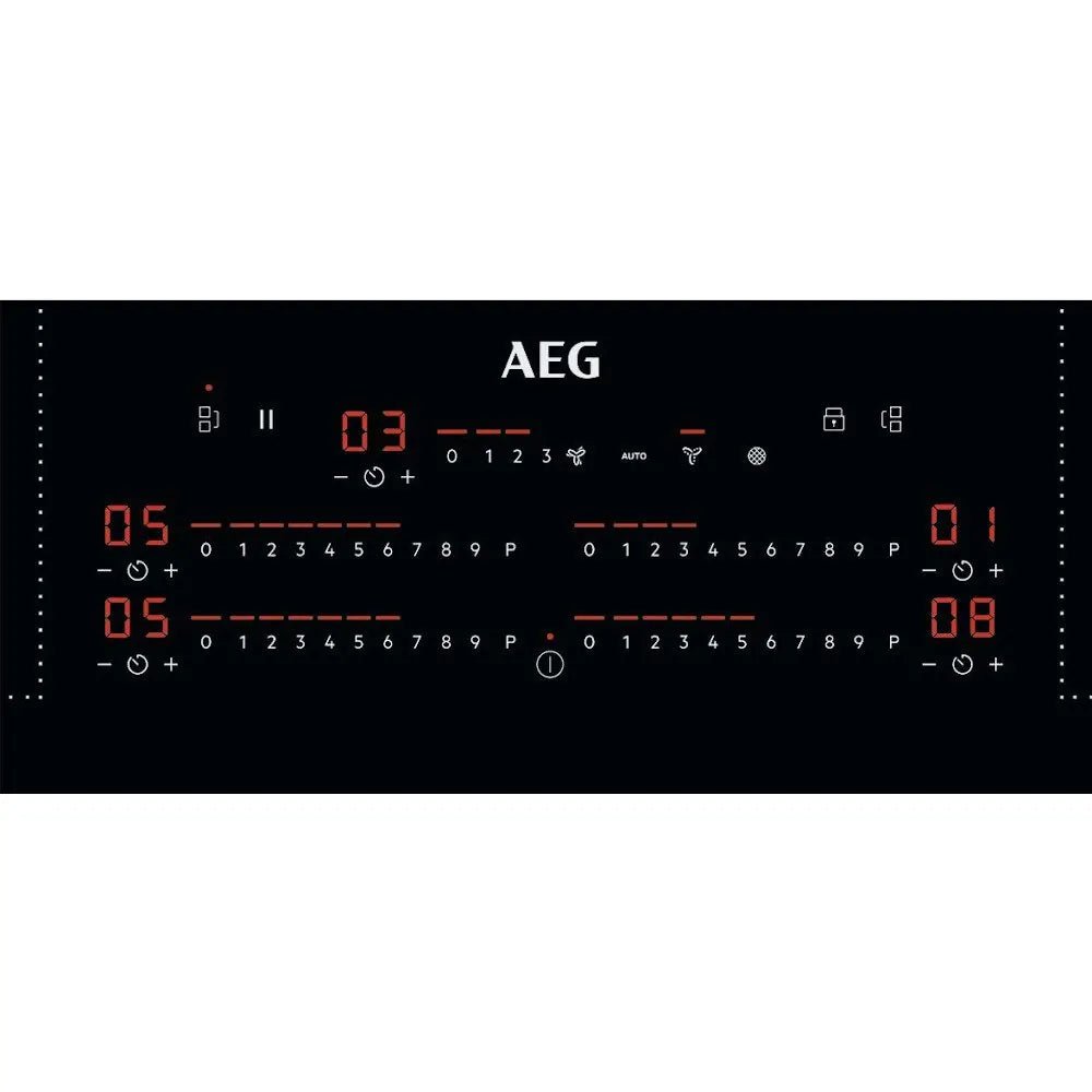 AEG CDE84751FB Venting Hob - Black | Atlantic Electrics