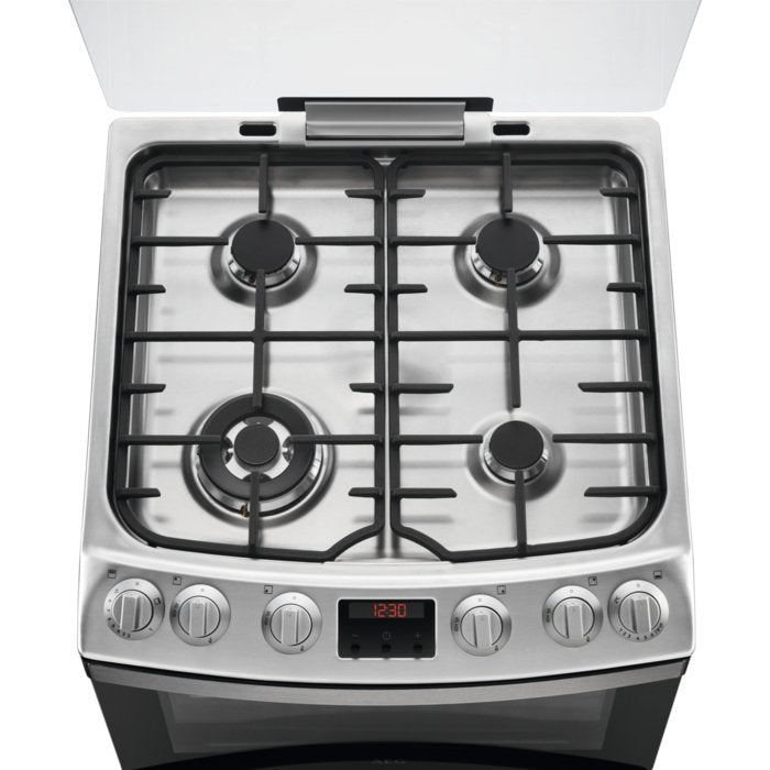 AEG CGB6130ACM Double Gas Cooker with Double Oven - Stainless Steel | Atlantic Electrics - 41222505627871 
