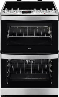Thumbnail AEG CIB6732ACM Double Oven Cooker with Induction Hob - 40917126086879