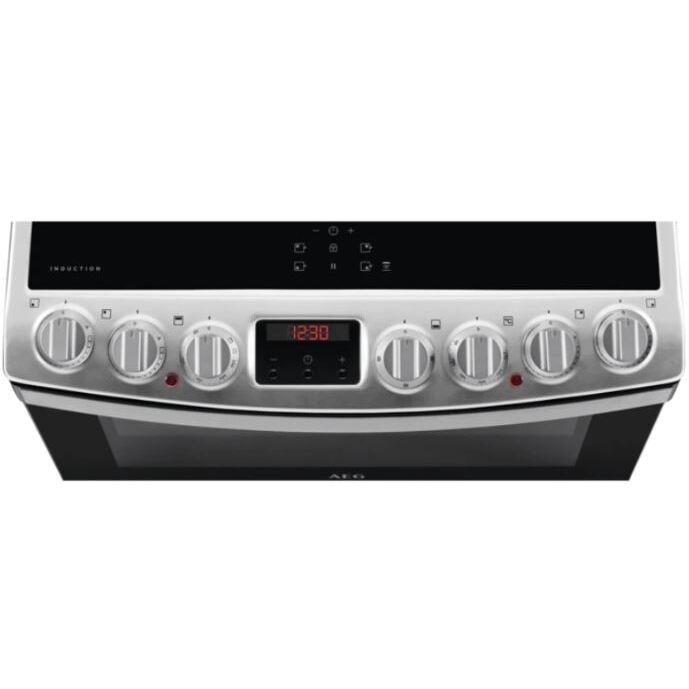 AEG CIB6742ACM Induction Electric Cooker with Double Oven - Stainless Steel - Atlantic Electrics - 41048148410591 