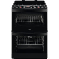 Thumbnail AEG CIB6742MCB Induction Electric Cooker with Double Oven Black - 40157486317791