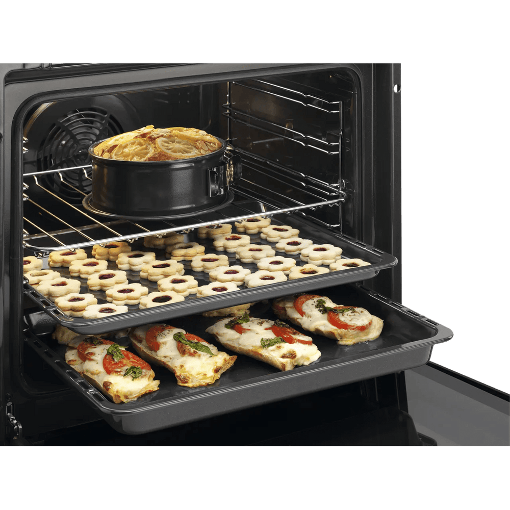 AEG CKB6540ACM Dual Fuel Cooker with Gas Hob- Stainless Steel | Atlantic Electrics - 40157487399135 
