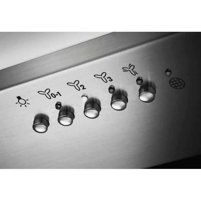 AEG DGE5861HM Canopy Hood - Stainless Steel | Atlantic Electrics
