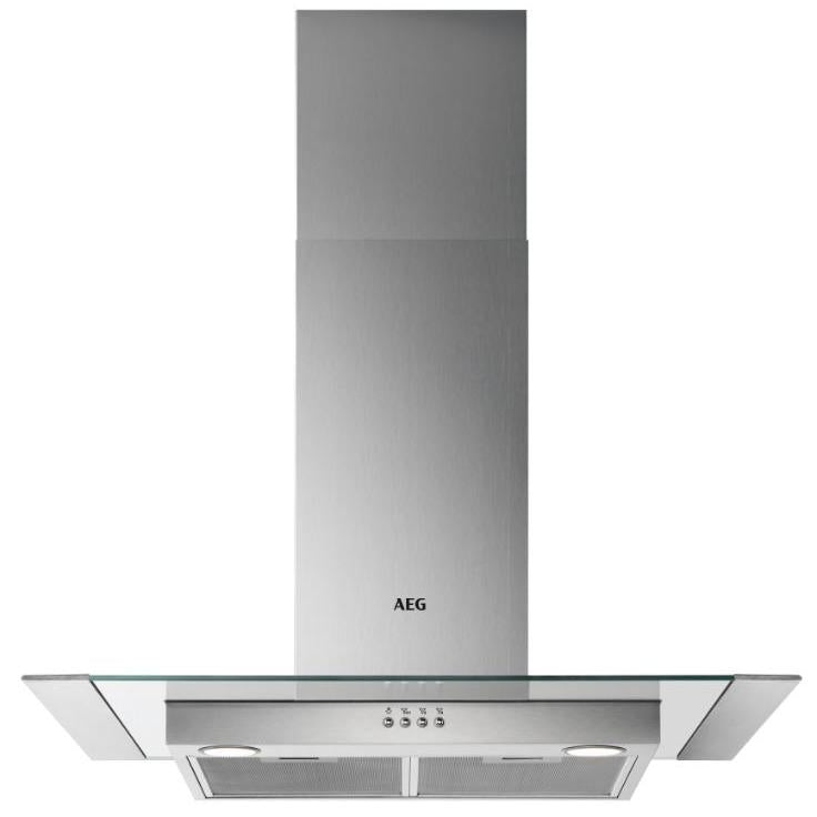 AEG DTB3652M Chimney Hood - Stainless Steel / Glass | Atlantic Electrics