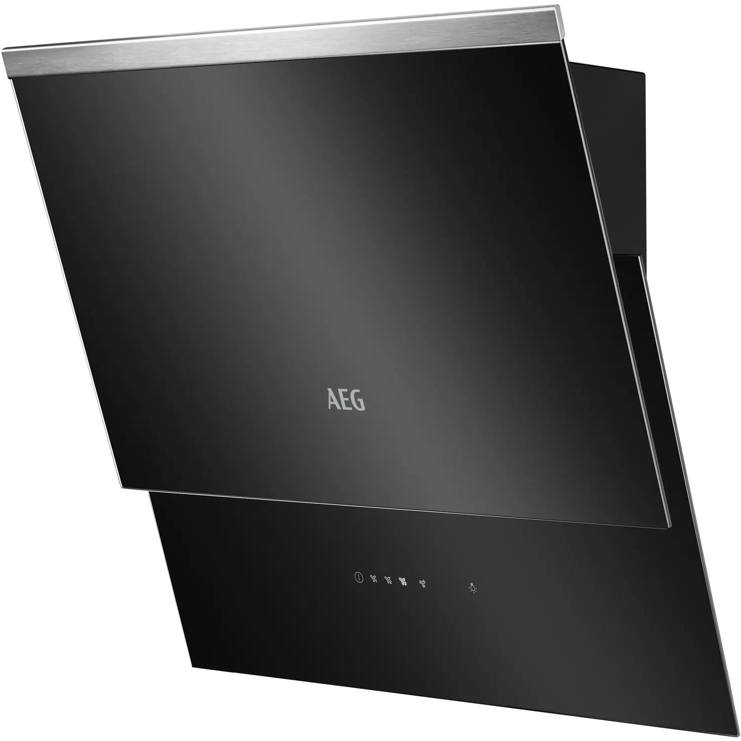 AEG DVB5560B Built In Angled Hood - Black | Atlantic Electrics