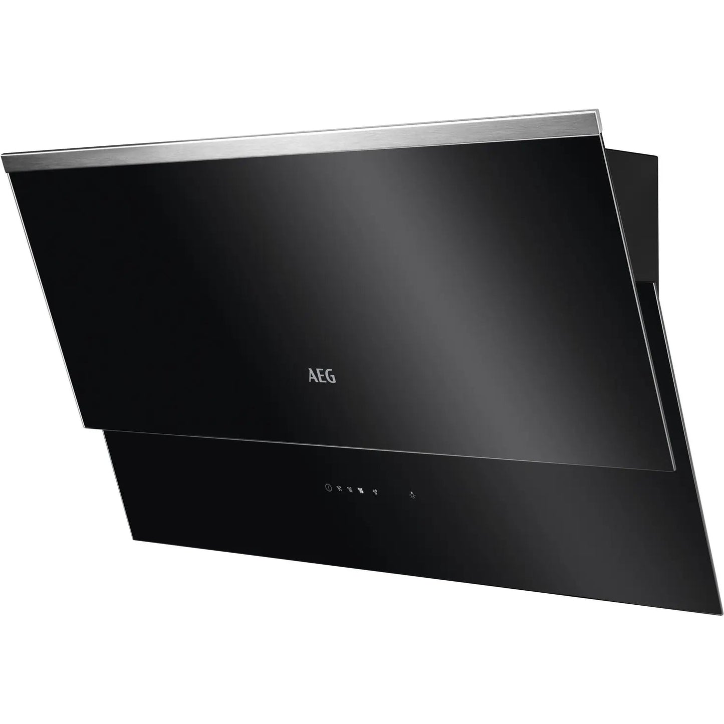AEG DVB5860B Built In Angled Hood - Black | Atlantic Electrics