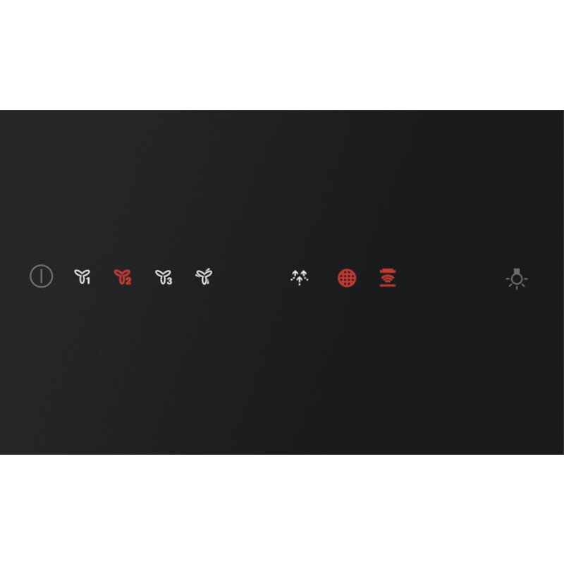 AEG DVE5671HR Wall Mounted Hood - Matt Black Glass | Atlantic Electrics