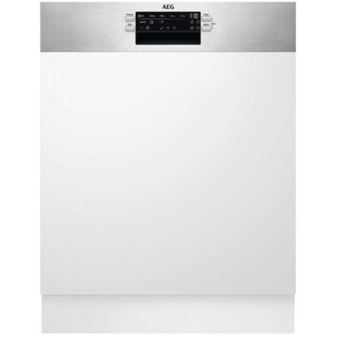 AEG FEE63600ZM Built-In Semi Integrated Dishwasher 13 Place - White - Atlantic Electrics - 41048150900959 