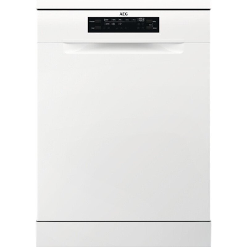 AEG FFB53617ZW Freestanding 60 CM Dishwasher - White | Atlantic Electrics - 41048151326943 