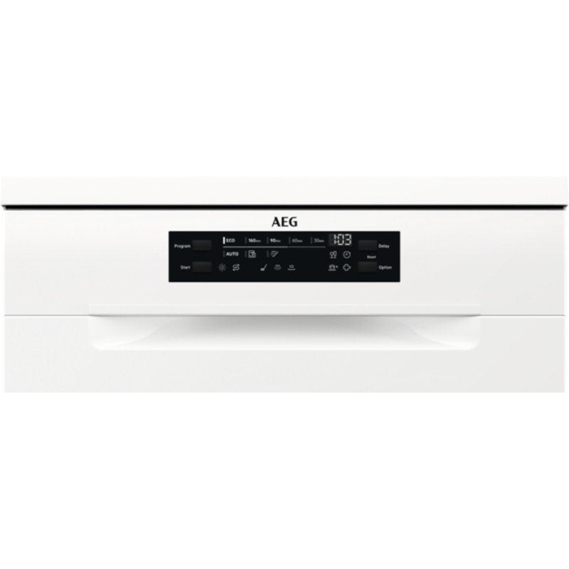 AEG FFB53617ZW Freestanding 60 CM Dishwasher - White | Atlantic Electrics - 41048151392479 