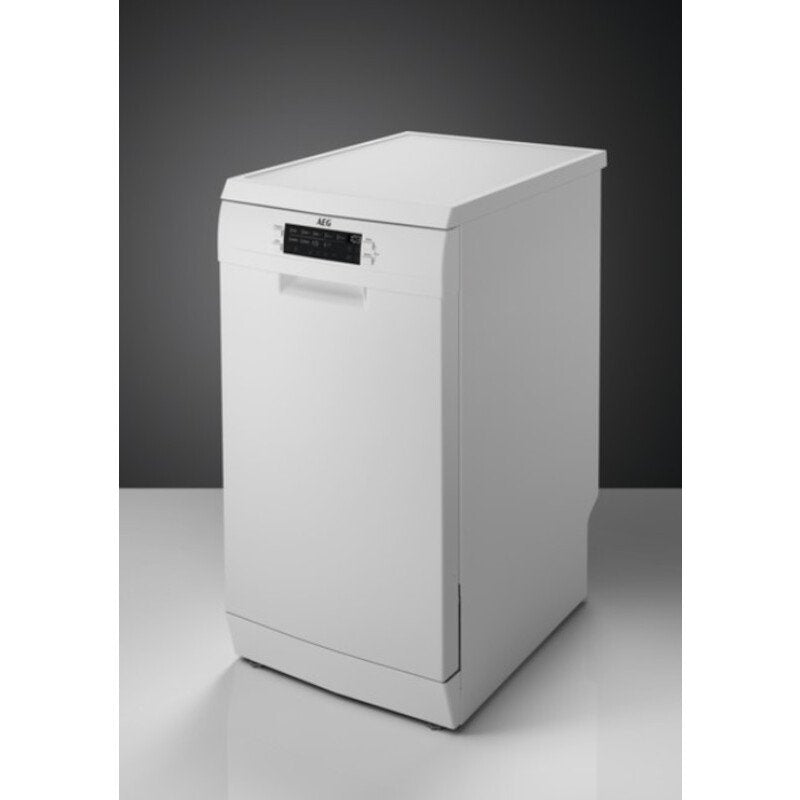 AEG FFB62417ZW Freestanding 45 CM Dishwasher - White - Atlantic Electrics - 41087762268383 