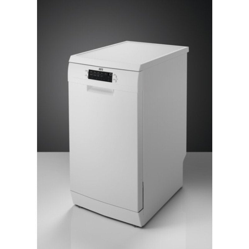 AEG FFB62417ZW Freestanding 45 CM Dishwasher - White | Atlantic Electrics