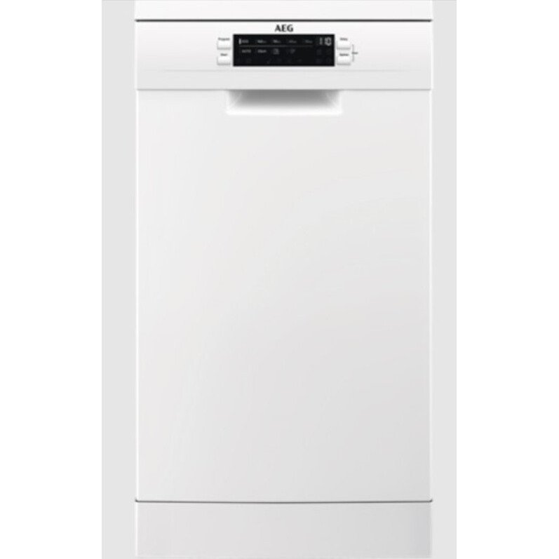 AEG FFB62417ZW Freestanding 45 CM Dishwasher - White | Atlantic Electrics - 41087762235615 
