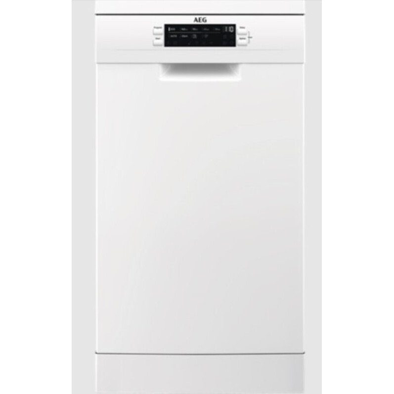 AEG FFB62417ZW Freestanding 45 CM Dishwasher - White | Atlantic Electrics