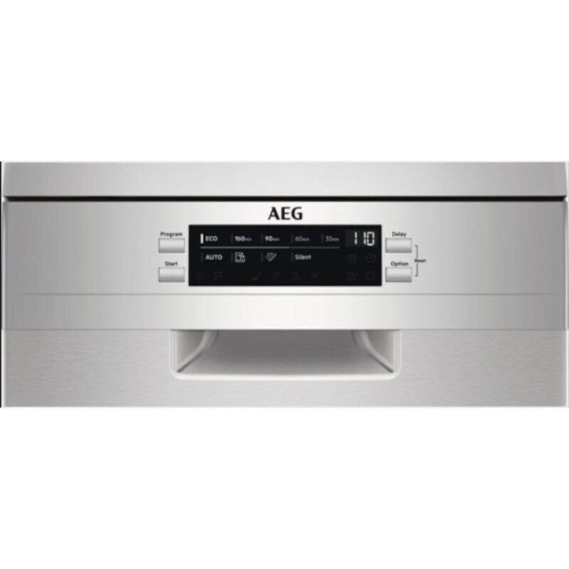 AEG FFB73527ZM Freestanding 45 CM Dishwasher 10 place - Grey | Atlantic Electrics