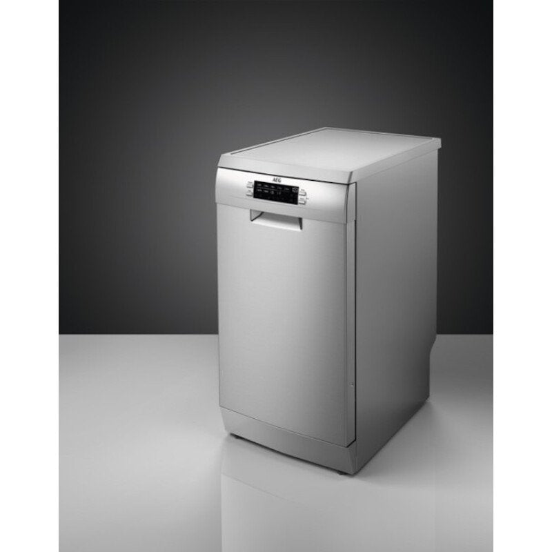 AEG FFB73527ZM Freestanding 45 CM Dishwasher 10 place - Grey | Atlantic Electrics - 41087763316959 