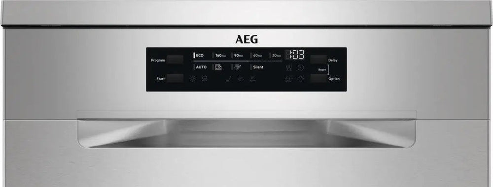 AEG FFB73727PM Freestanding 60 CM Dishwasher - Stainless Steel | Atlantic Electrics - 40157485629663 