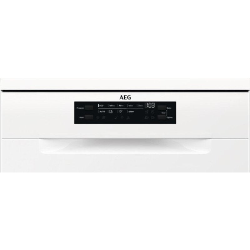 AEG FFB73727PW Freestanding 60 CM Dishwasher - White | Atlantic Electrics