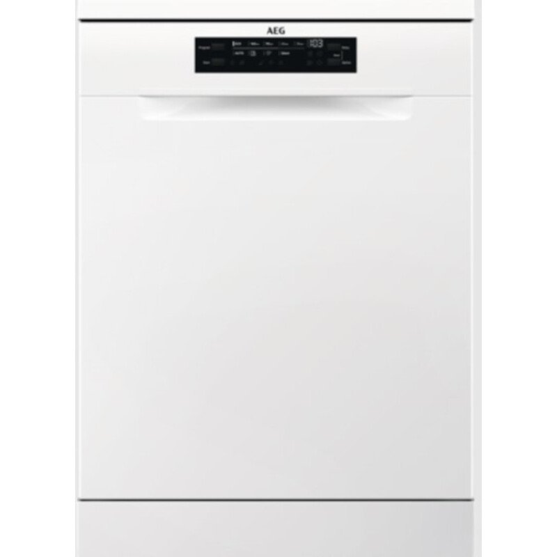 AEG FFB73727PW Freestanding 60 CM Dishwasher - White - Atlantic Electrics - 41087762596063 