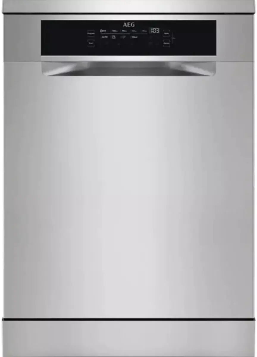 AEG FFB74707PM 14 Place Settings Freestanding Dishwasher - Stainless Steel Door - Atlantic Electrics
