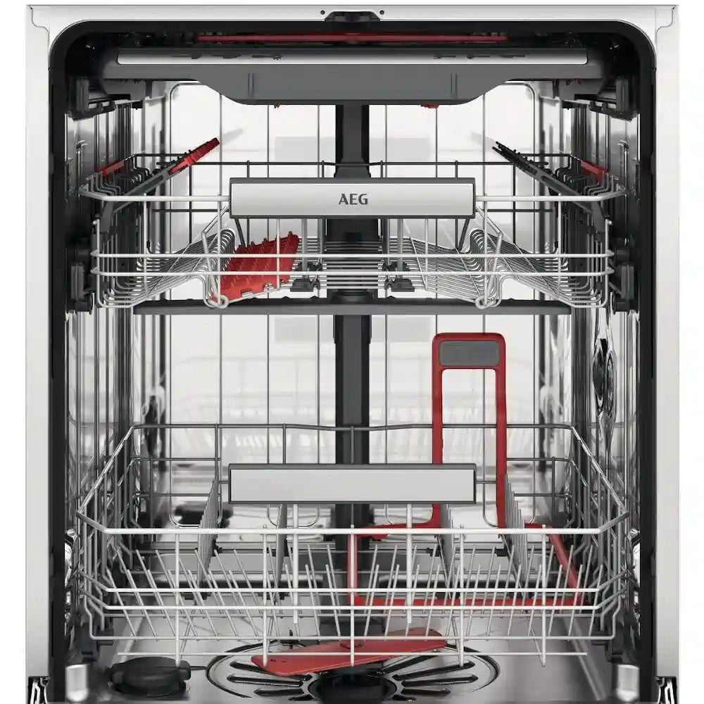 AEG FFB83707PM Freestanding 60 CM Dishwasher - Stainless Steel | Atlantic Electrics