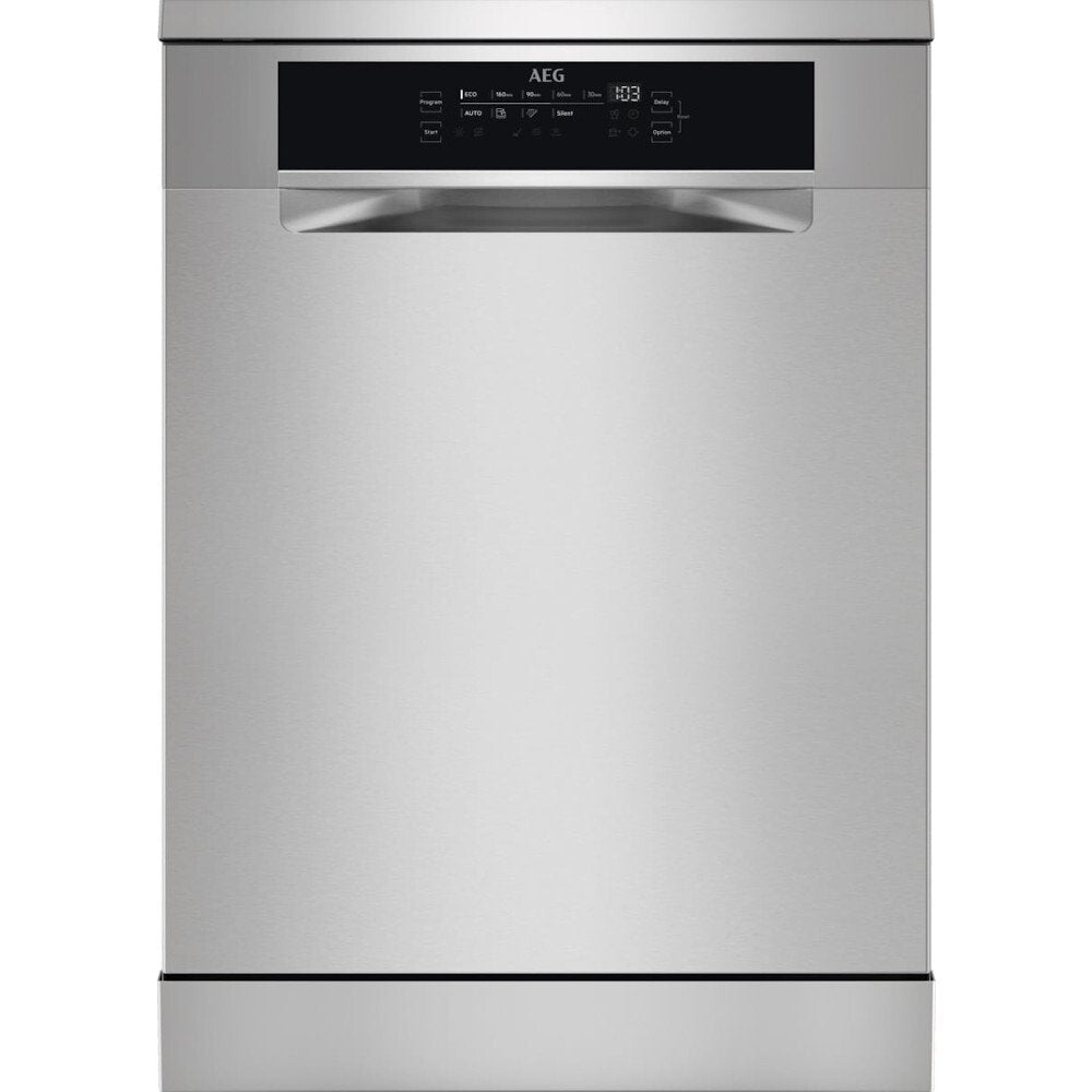 AEG FFB93807PM Freestanding Dishwasher 60 cm 14 Place - Stainless Steel | Atlantic Electrics - 41215787106527 