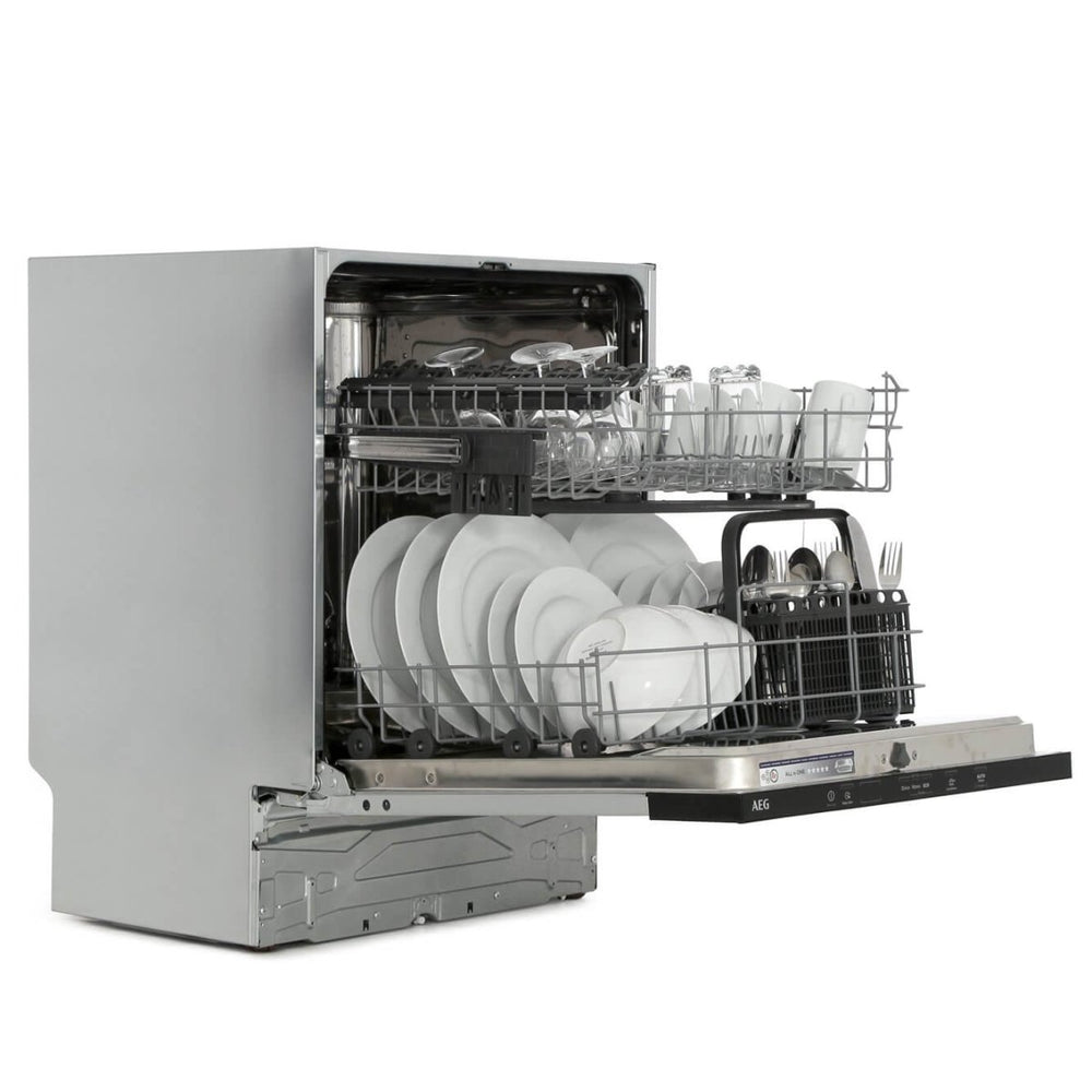 AEG FSB42607Z 13 Place Settings Fully Integrated Dishwasher - Atlantic Electrics - 39522806169823 