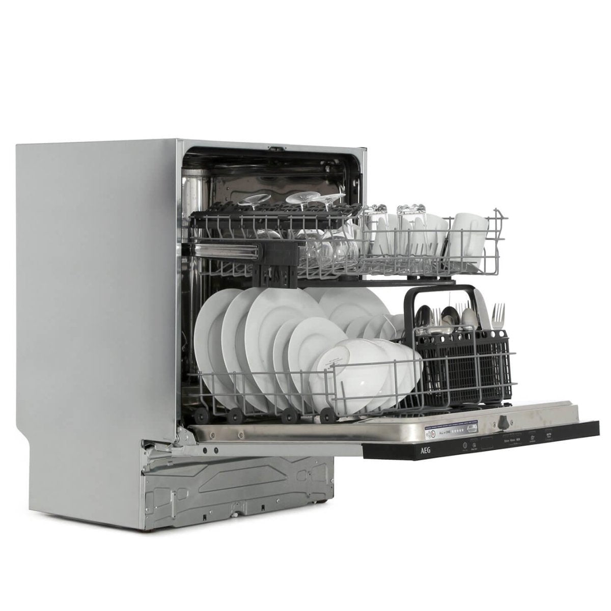 AEG FSB42607Z 13 Place Settings Fully Integrated Dishwasher - Atlantic Electrics