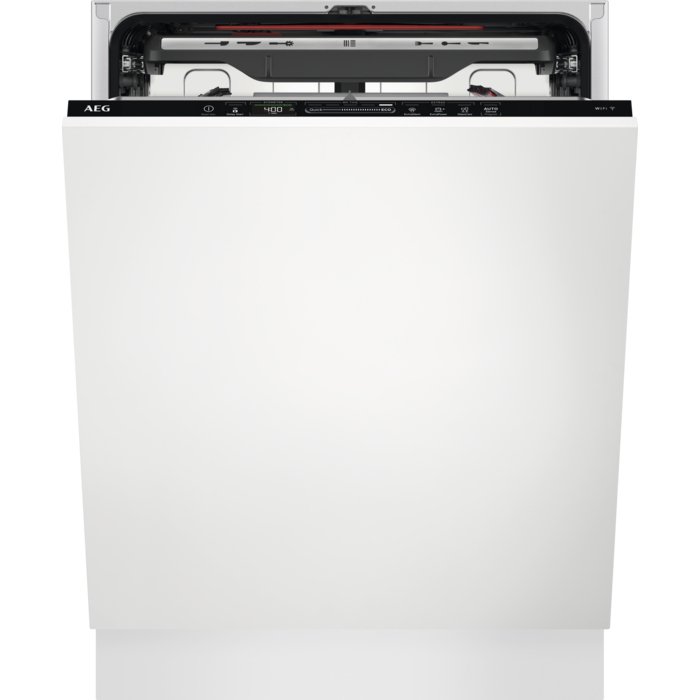 AEG FSK76738P Fully Integrated 60 cm Dishwasher 14 place - Black | Atlantic Electrics